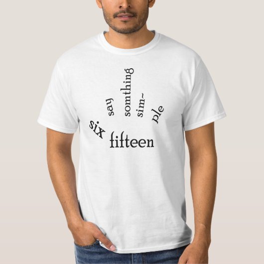 Zonder titel T-Shirt (Voorkant)