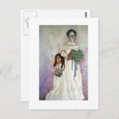 Zonder titel/The Bride, Briefkaart (Voorkant / Achterkant)