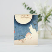 Zonder titel (Twee konijnen, Pampas Grass, en Voll Briefkaart (Staand voorkant)