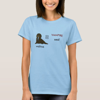 Zonder titel, walrus, VAMPIRE, zeehond T-shirt