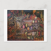 Zonder titel (Wederopbouw) door Paul Klee 1926 Briefkaart (Voorkant)