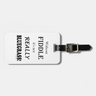 Zonder tussenpoos - Blauwvintonijn Bagagelabel