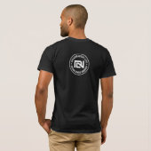 Zonder uitdaging is er geen verandering t-shirt (Achterkant volledig)