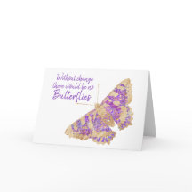 Zonder verandering zou er geen vlinderkaart zijn