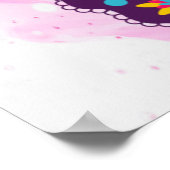 Zonder verdikkingen! Funky boho hippy butterfly Ed Poster (Hoek)