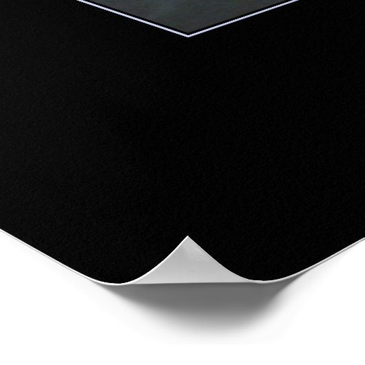 Zonder visie sterven de mensen poster (Hoek)