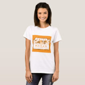 ZONDER WERKEN IS HET VERZONDEN T-SHIRT (Voorkant volledig)