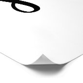 Zonder wijn zijn we gesneden Funny Wine Lover Geze Poster (Hoek)