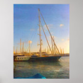 Zonder Zee op zonnige dag in de buurt van soa Poster (Voorkant)