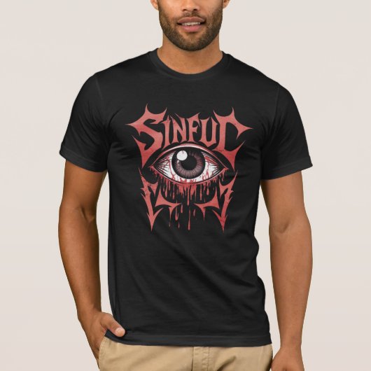 Zondig – Bloedende Visie T-shirt (Voorkant)