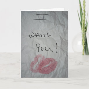 zondig romantische Valentijn Feestdagen Kaart