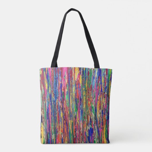 zondvloed Canvas tas (Achterkant)