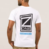 Zone 1! fitnesstandar t-shirt (Achterkant)