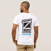 Zone 1! fitnesstandar t-shirt (Achterkant volledig)