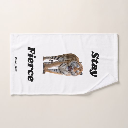 Zone_413 Tiger Hand Towel Handdoek (Handdoek)