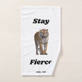 Zone_413 Tiger Hand Towel Handdoek