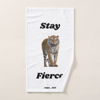 Zone_413 Tiger Hand Towel Handdoek