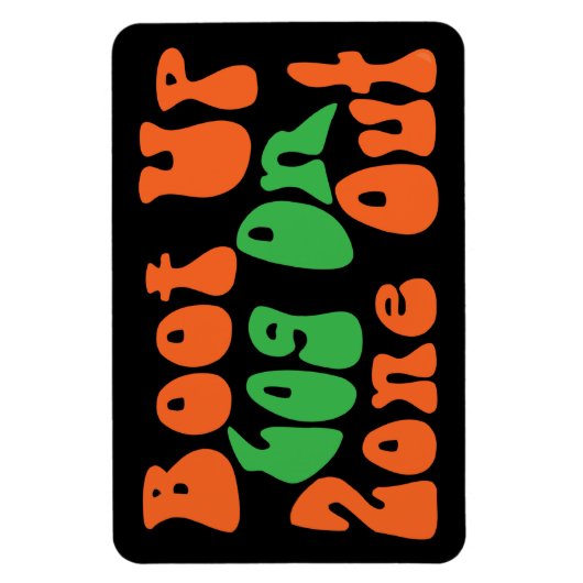 zone-out magneet (Verticaal)