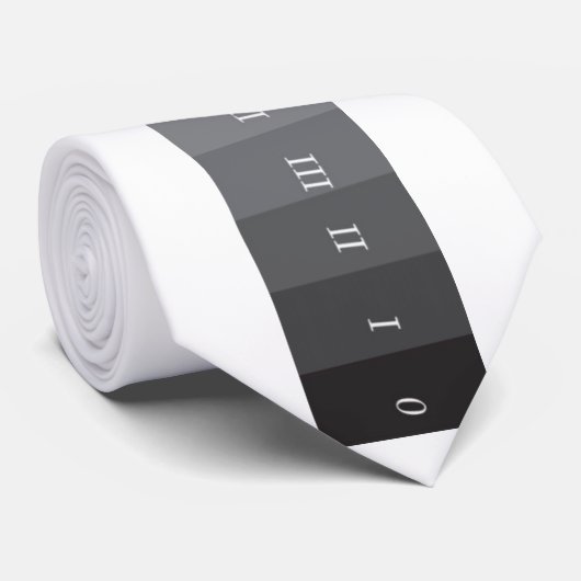 Zone-systeem Stropdas (Opgerold)