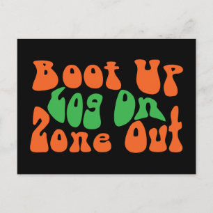 Zone uit! briefkaart