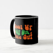 Zone uit! mok (Voorkant links)