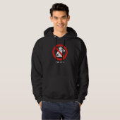 Zone zonder dj hoodie (Voorkant volledig)