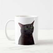Zoned Out Cat Meme Mok Dubbelzijdig (Links)