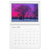 Zonedelijke maandelijkse kalender van Tom Minutolo (Jan 2026)