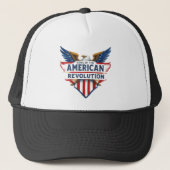 Zonen van de Amerikaanse Revolutie Eagle Trucker Pet (Voorkant)