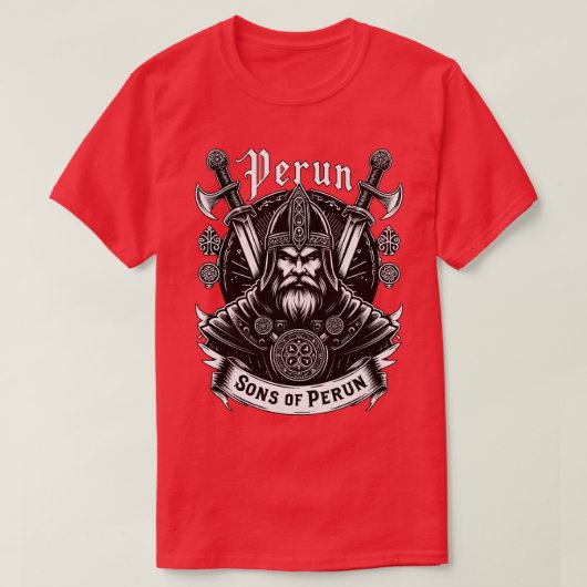Zonen van Perun T-shirt (Design voorkant)