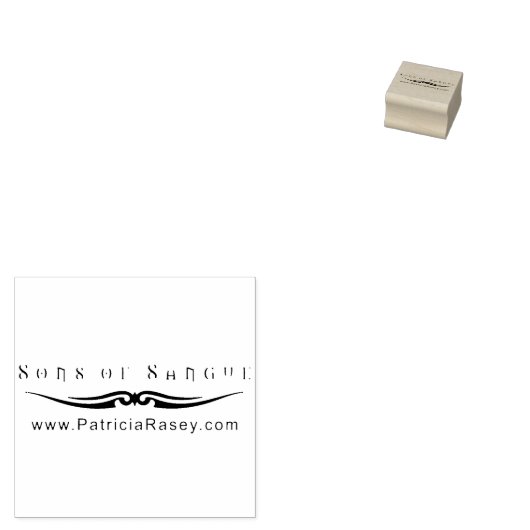 Zonen van Sangue Ink Stamper Rubberstempel (Gestempeld)