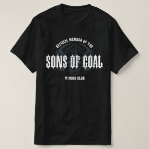 ZONEN VAN STEENKOLEN mijnclub T-shirt