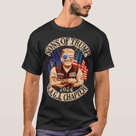 Zonen van Trump Maga, hoofdstuk 2024 T-shirt (Voorkant)