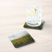 Zong Solomon 2:10-12, Bijbelverse, bloemen Drankjes Onderzetter (Rechterzijde)