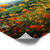 Zong Solomon 2:10-12, Bijbelverse, bloemen Poster (Hoek)