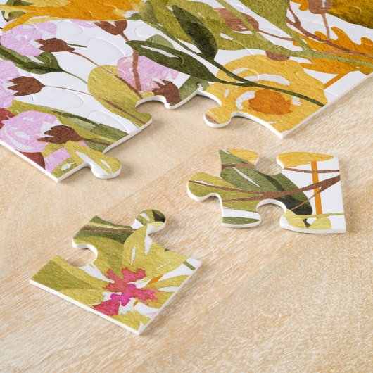 Zong Solomon 2:12 Bloemen verschijnen op aarde Legpuzzel (Zijkant)