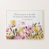 Zong Solomon 2:12 Bloemen verschijnen op aarde Legpuzzel (Horizontaal)