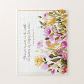 Zong Solomon 2:12 Bloemen verschijnen op aarde Legpuzzel (Verticaal)