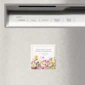 Zong Solomon 2:12 Bloemen verschijnen op aarde Magneet (Insitu (Vaatwasser))