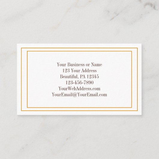 Zong Solomon 2:12 Bloemen verschijnen op aarde Visitekaartje (Achterkant)