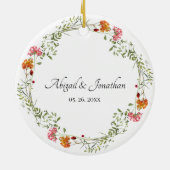 Zong Solomon 3:4 Bijbelse Florale adem Keramisch Ornament (Achterkant)