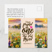 Zong Solomon 3:4 Ik heb de One Bible gevonden Briefkaart (Voorkant / Achterkant)