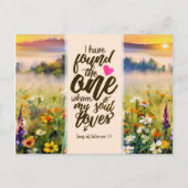 Zong Solomon 3:4 Ik heb de One Bible gevonden Briefkaart (Voorkant)