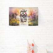 Zong Solomon 3:4 Ik heb de One Bible gevonden Spandoek (Insitu)