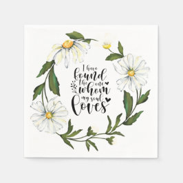 Zong Solomon 3:4 Ik heb de One gevonden Servet