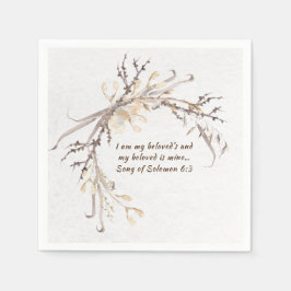 Zong Solomon 6:3 Ik ben mijn geliefde.. Servet
