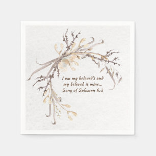 Zong Solomon 6:3 Ik ben mijn geliefde.. Servet