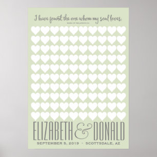 Zong Solomon Wedding Poster - KIES UW KLEUR