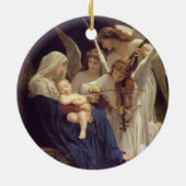 Zong van Angels Keramisch Ornament (Achterkant)