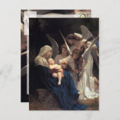 Zong van Angels, kerstbriefkaarten Feestdagenkaart (Voorkant / Achterkant)